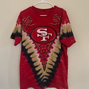 49ers tie dye T-shirt